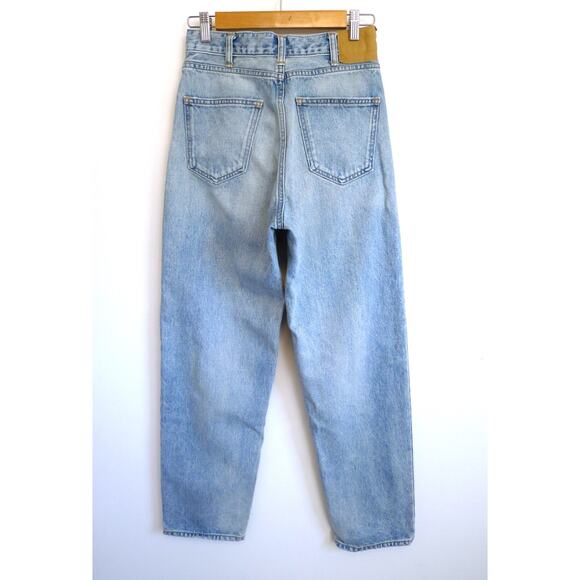 CELINE Margaret High Rise Denim Jeans Supersonic Wash Made in Japan 27 $1350 - Picture 8 of 13